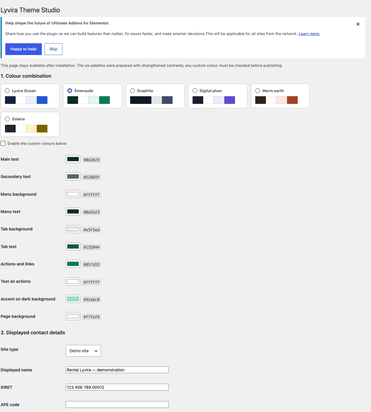 How do I change the look?