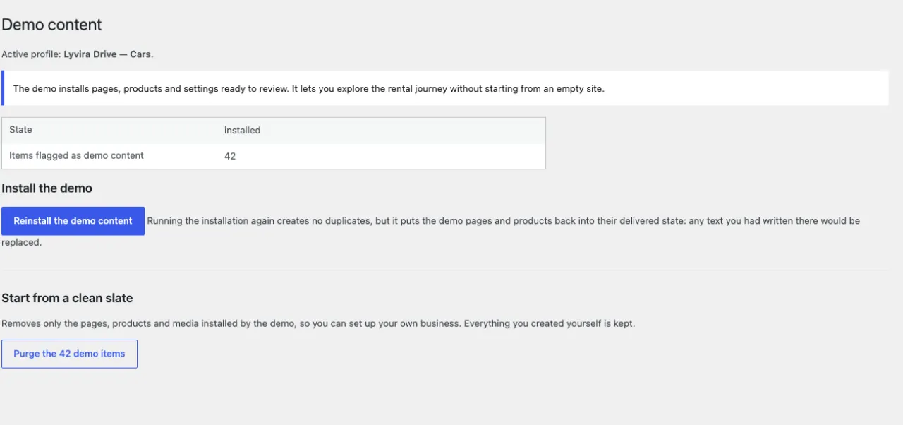 The demonstration: install it, keep it, remove it