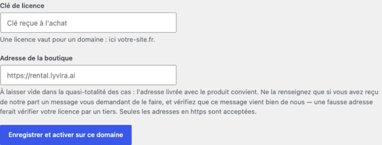Comment fonctionne ma licence ?