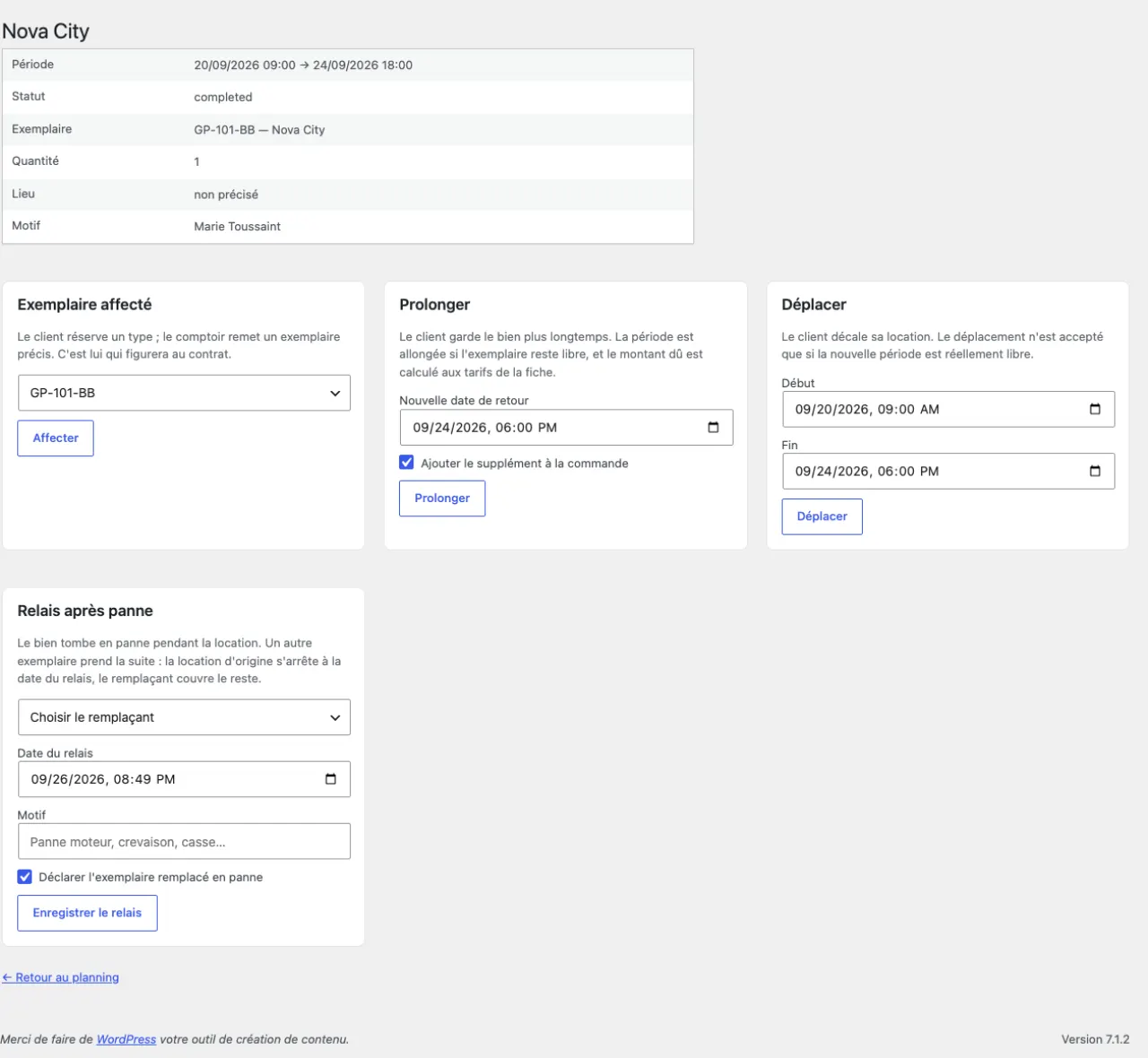 Comment le client réserve-t-il ?
