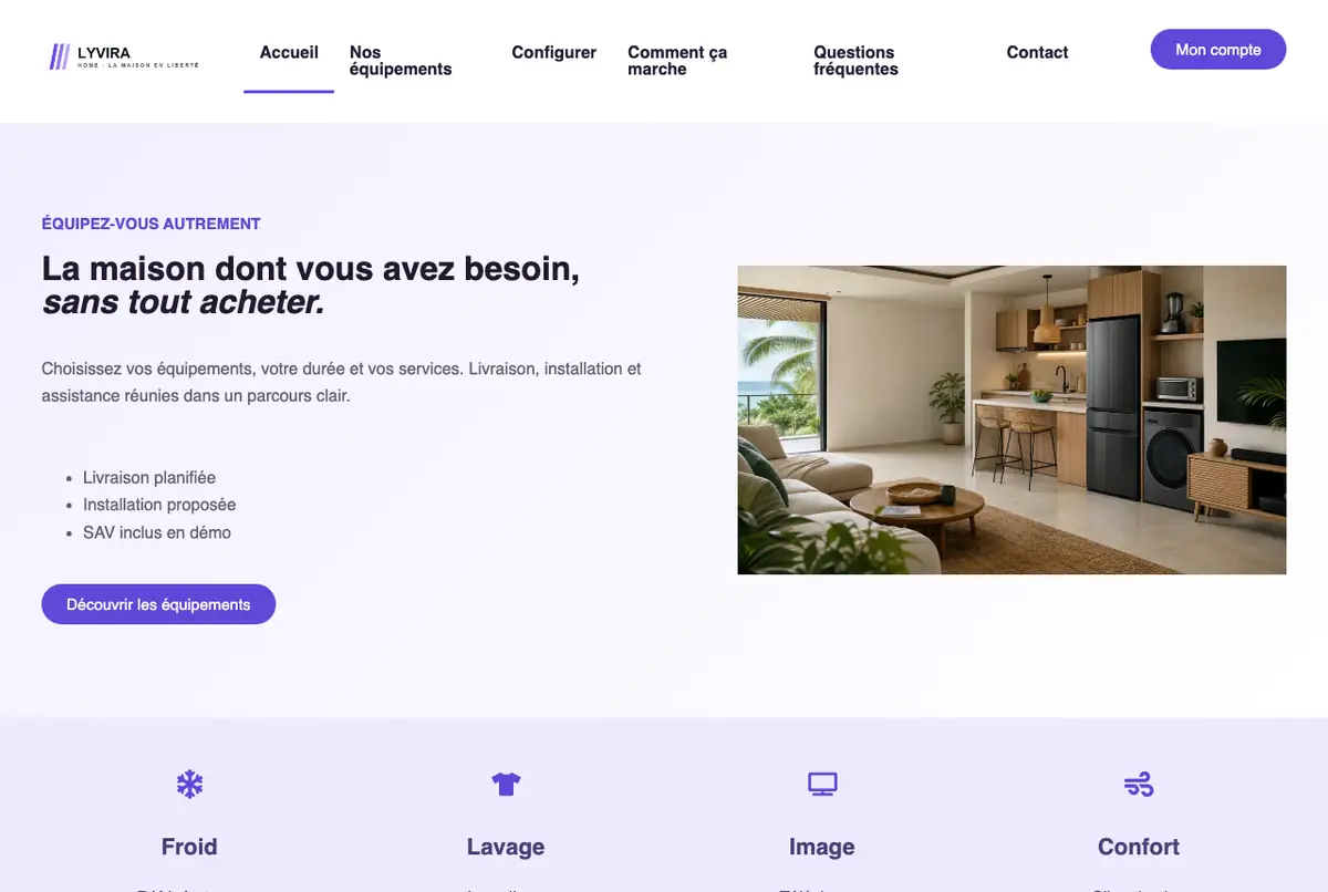 Un accueil qui rassure avant de vendre