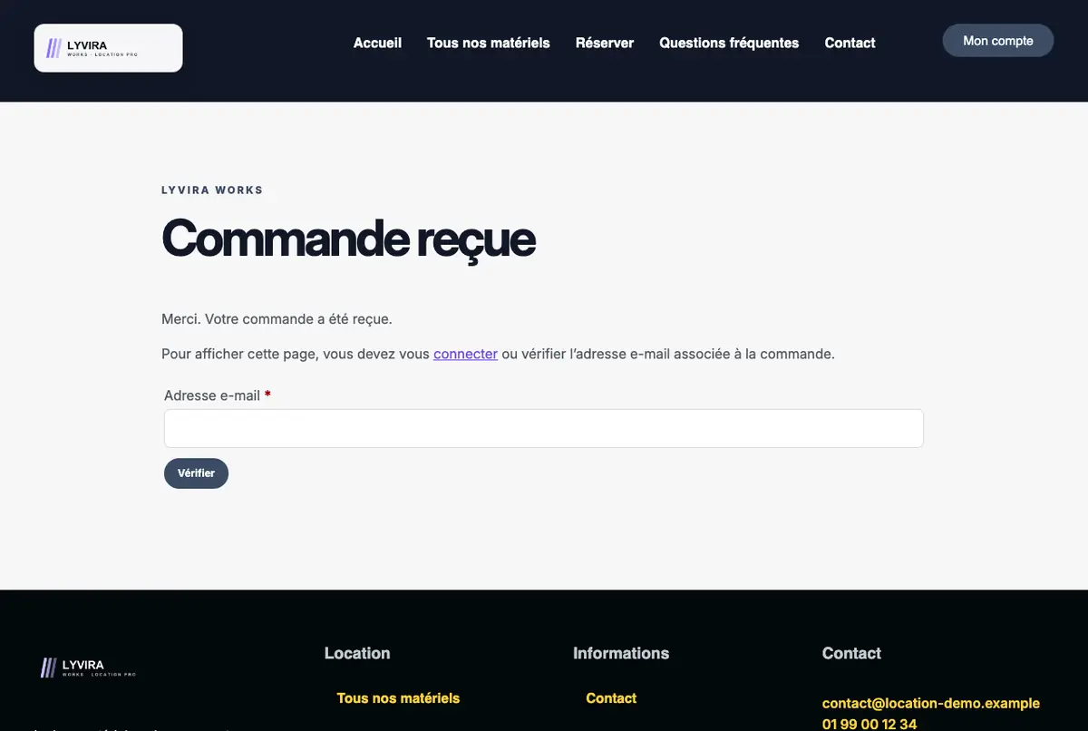 La confirmation, pièce de dossier