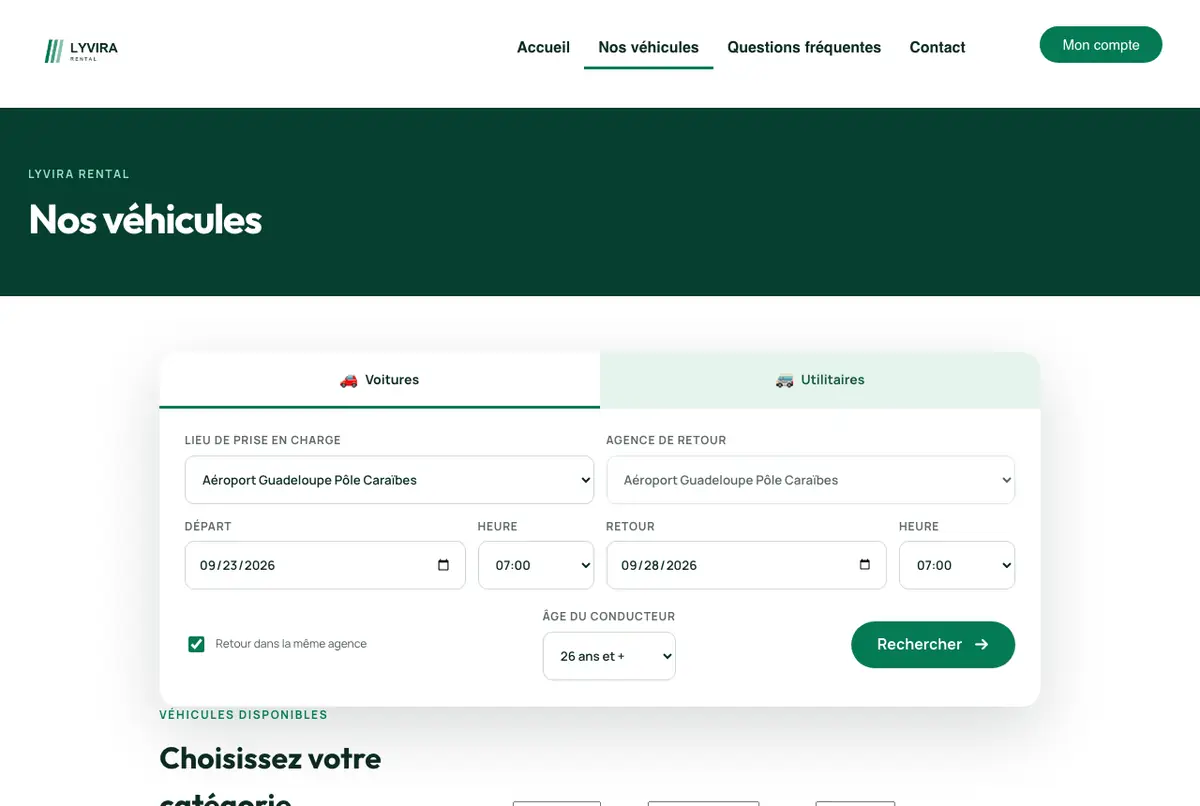 La flotte, filtrée par ce qui compte